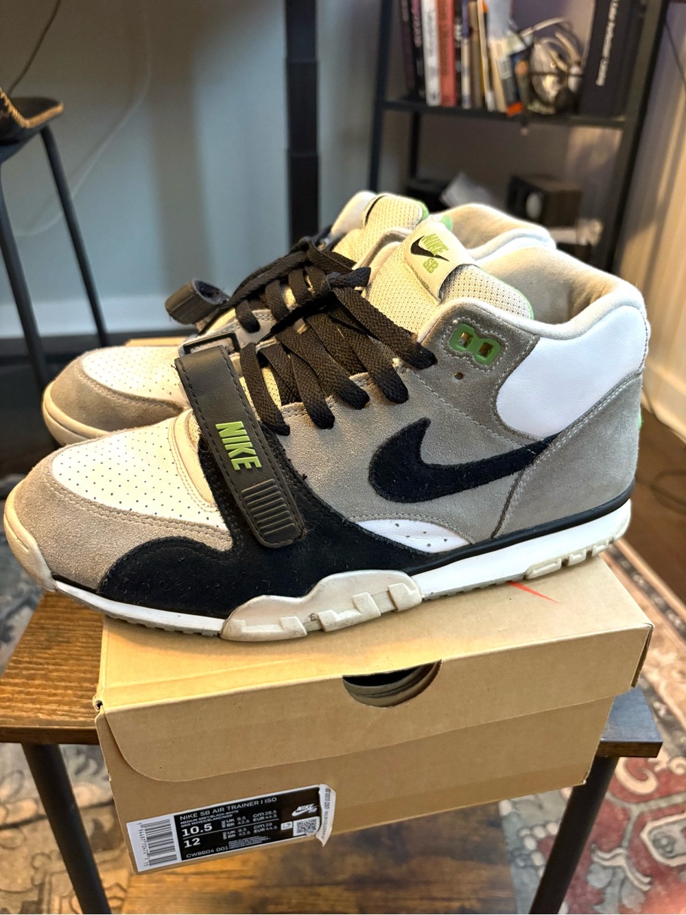 Nike SB Air Trainer 1 - Chlorophyll - men’s 10.5 - OG box